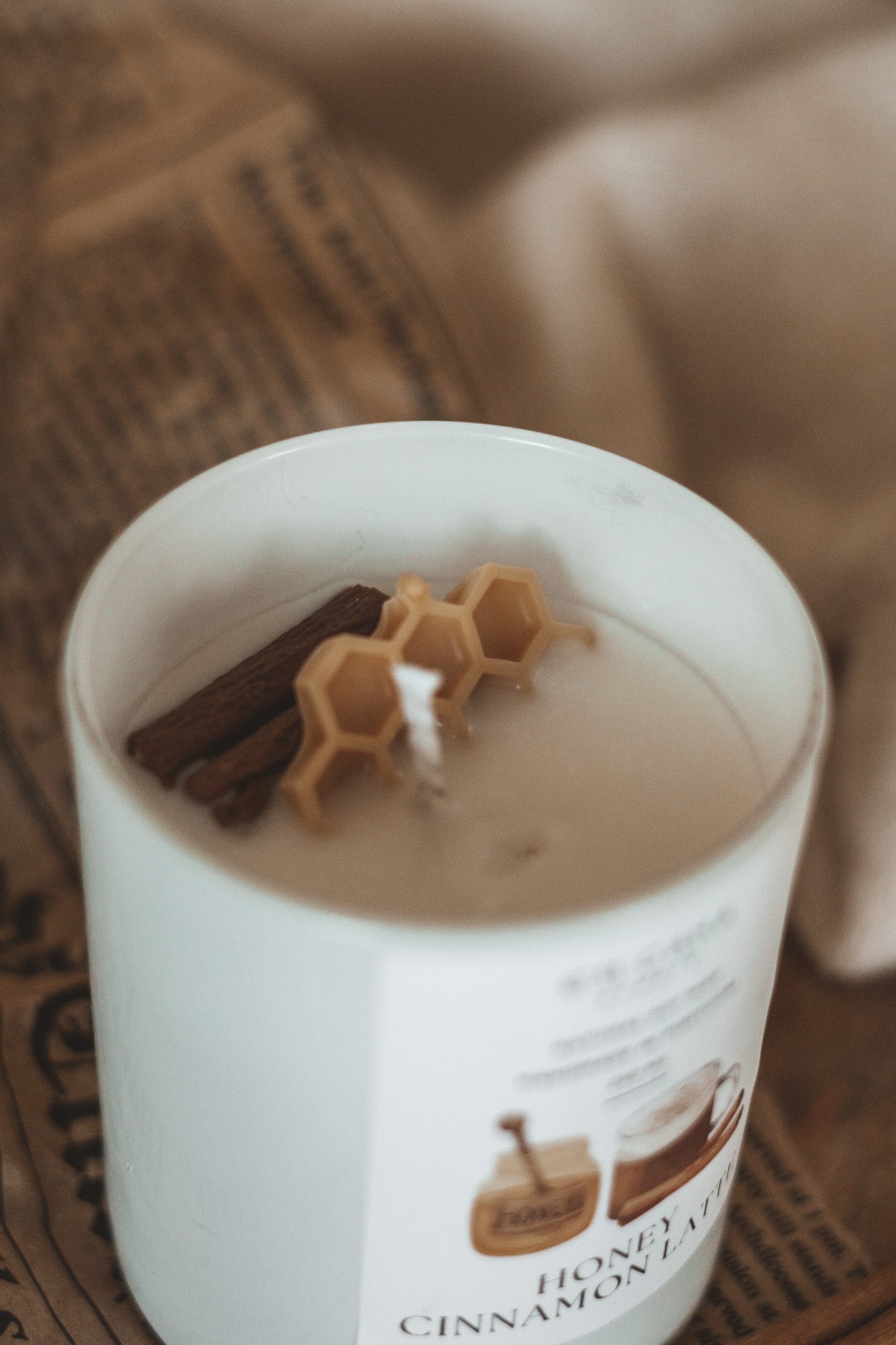 HONEY CINNAMON LATTE CANDLE