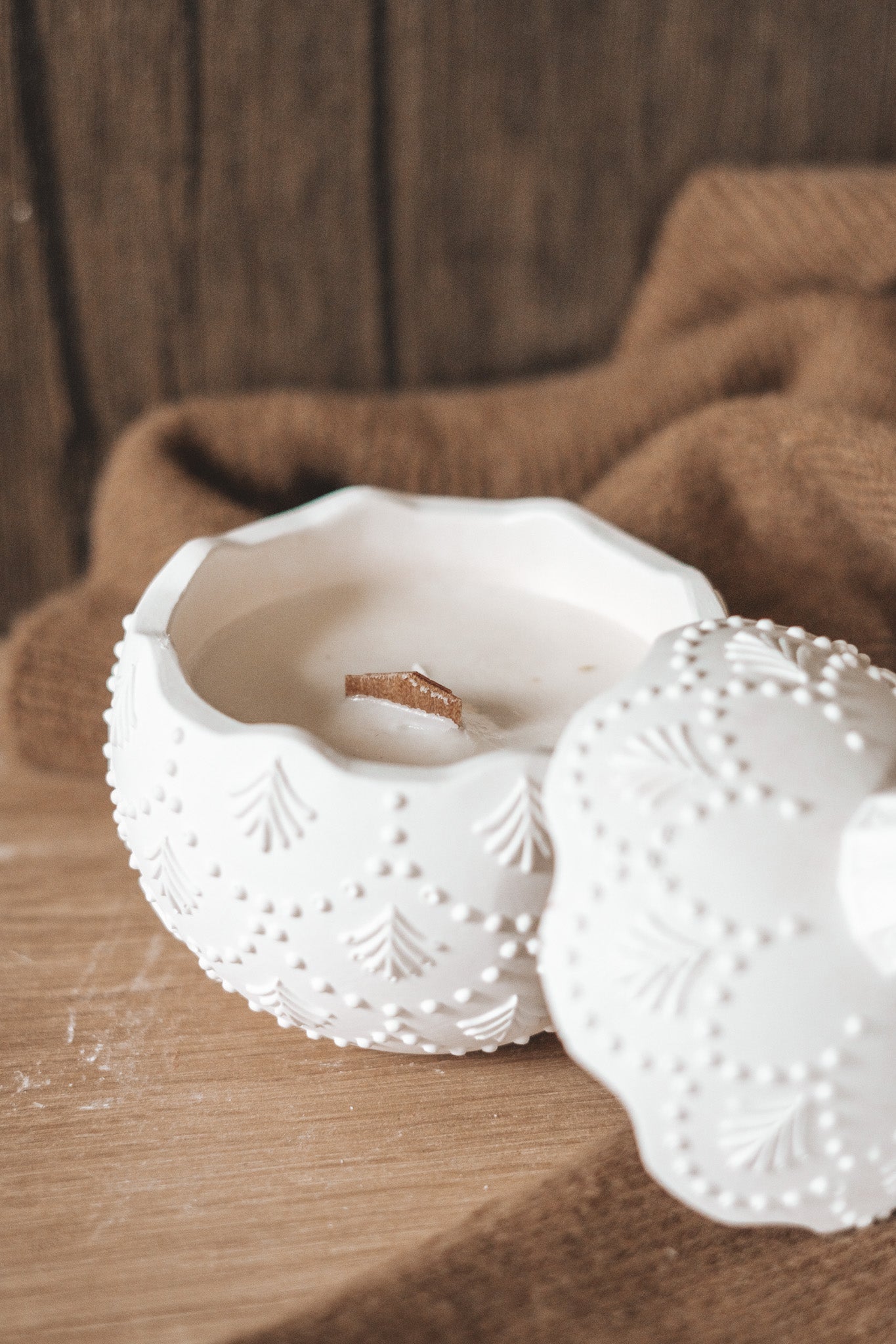 VELA EM BOLA DE NATAL GRANDE