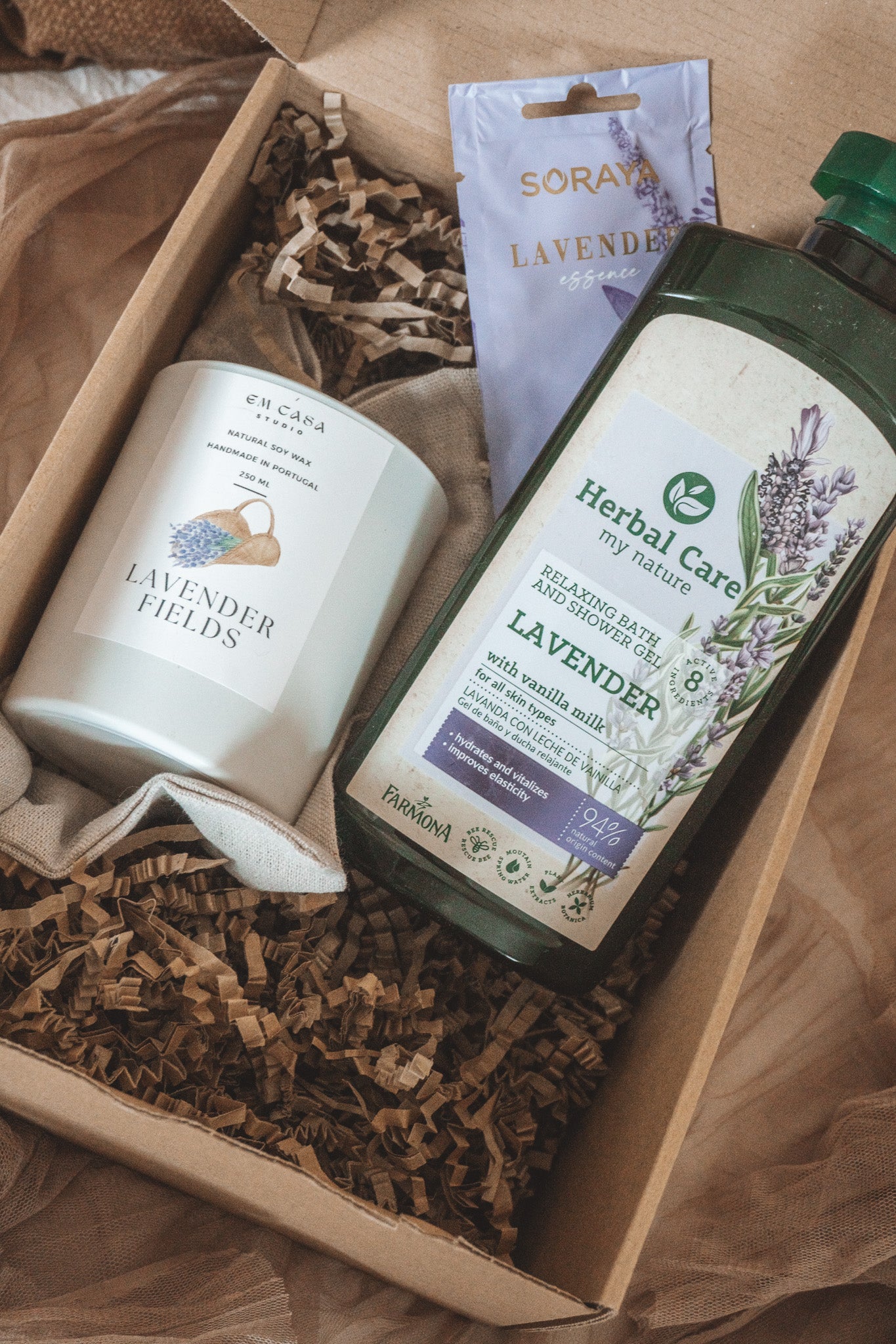 LAVENDER COFFRET