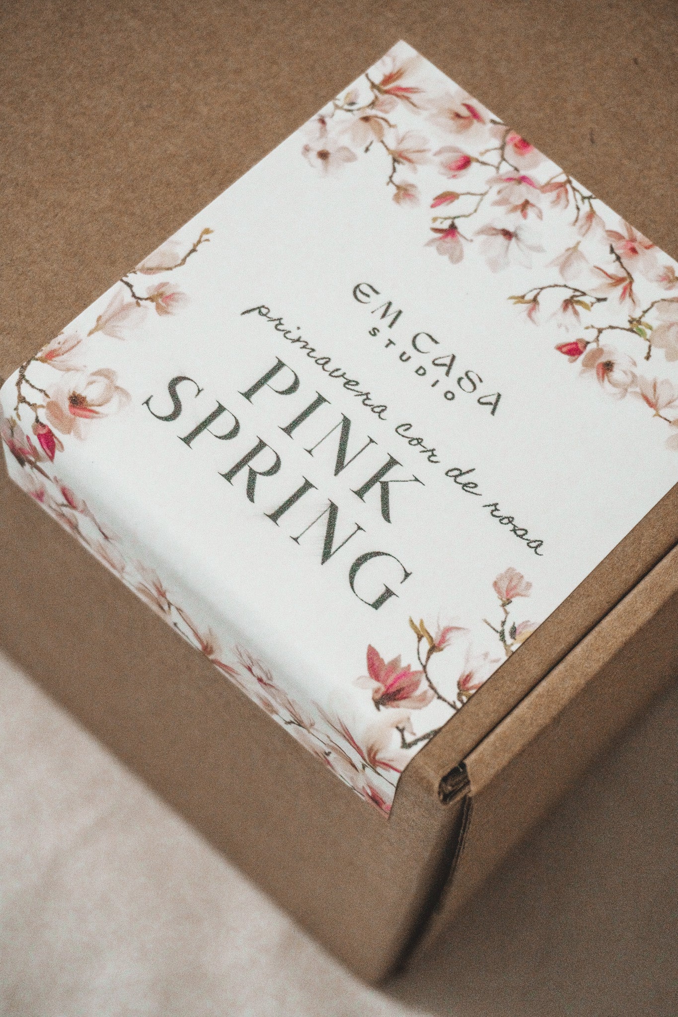 CAIXA DE PRIMAVERA ROSA