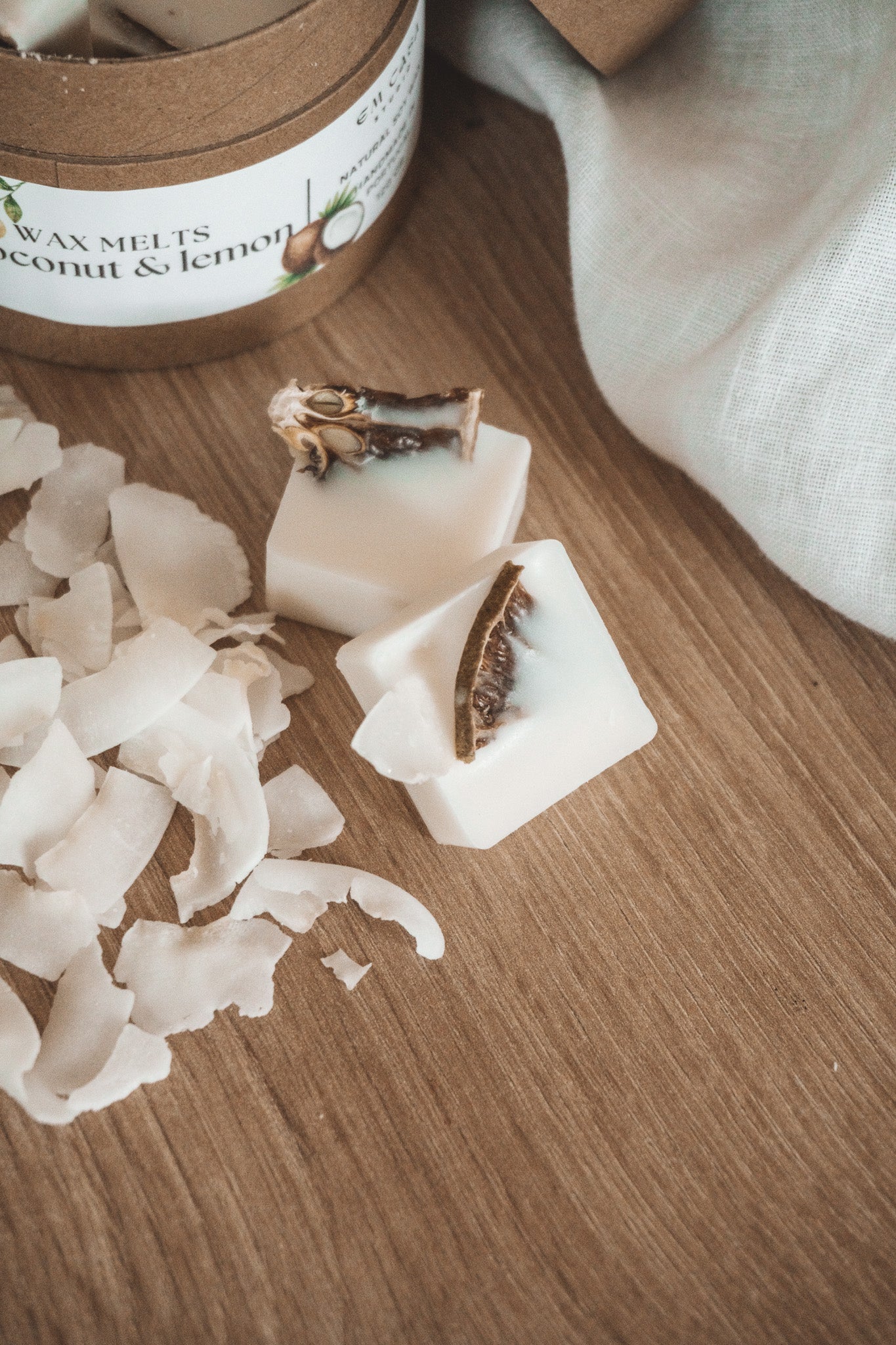 COCONUT & LEMON WAX MELT