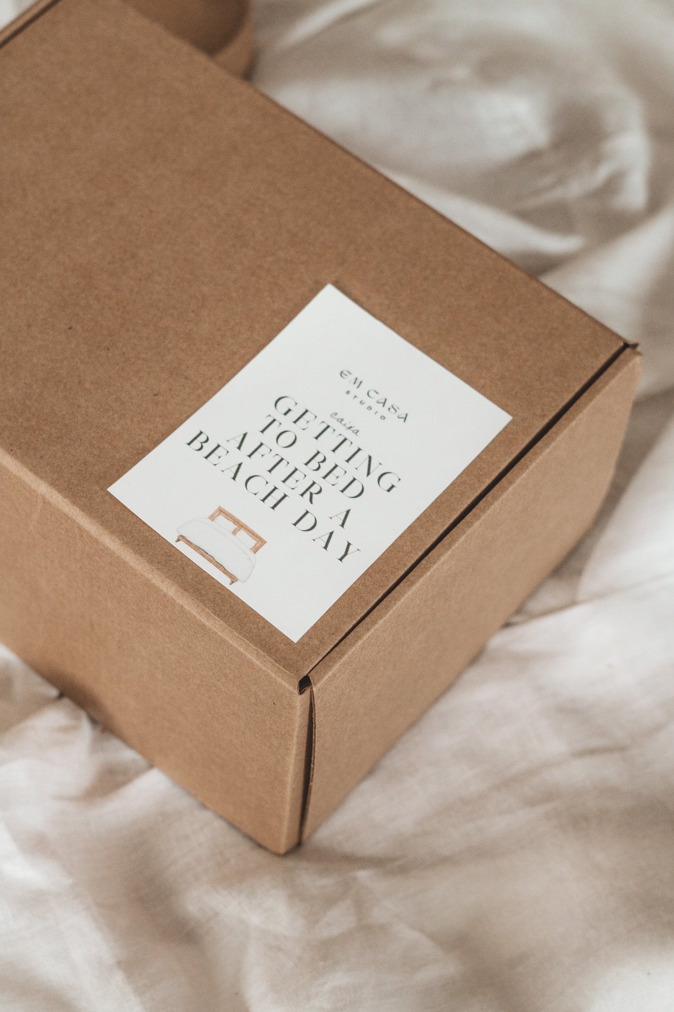 GETTING TO BED AFTER THE A BEACH DAY BOX