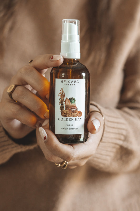 DIFUSOR SPRAY GOLDEN HAY (100ML)