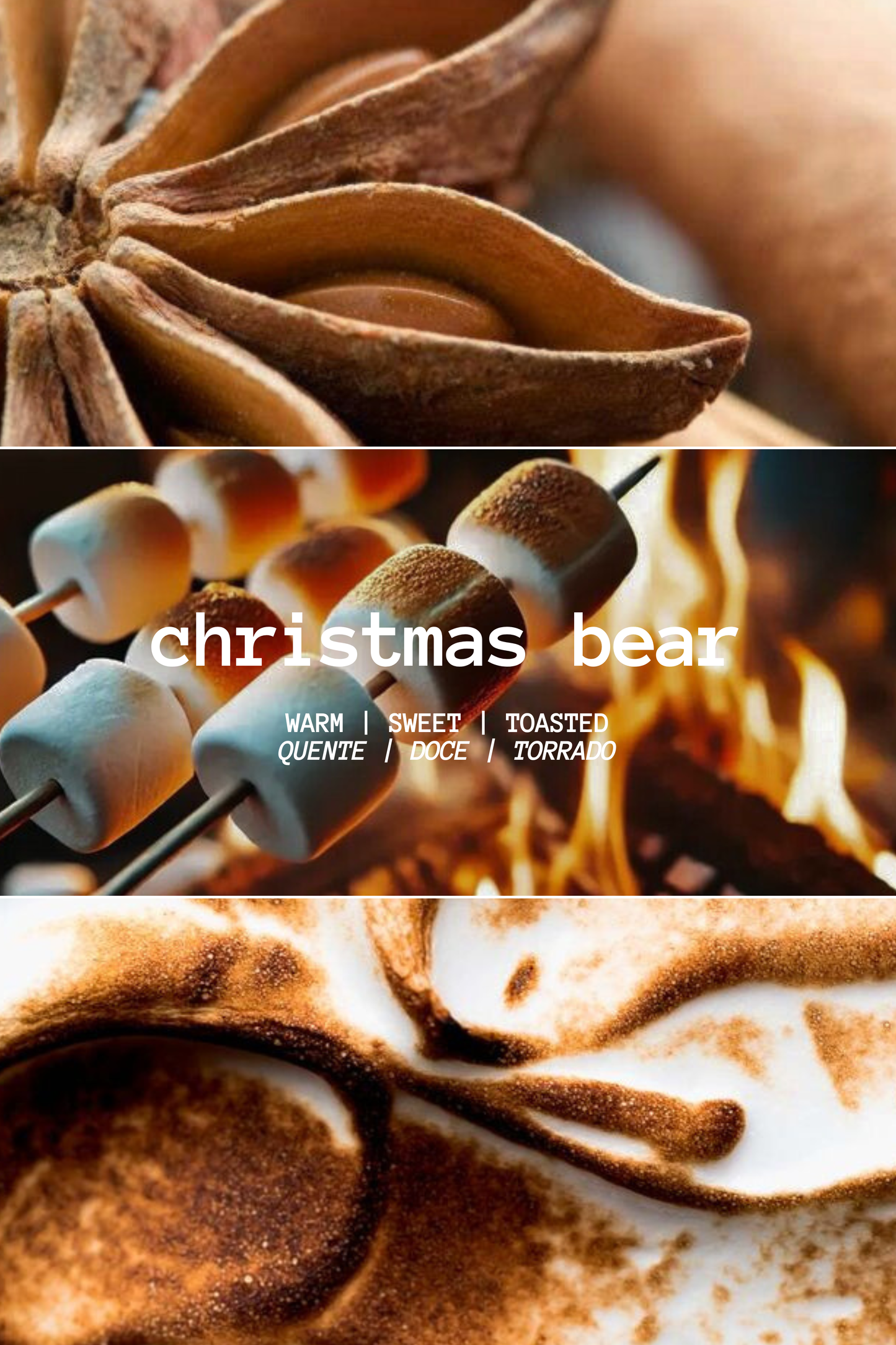 CHRISTMAS BEAR CANDLE