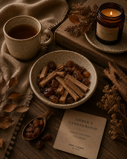 AMBER & SANDALWOOD SCENT