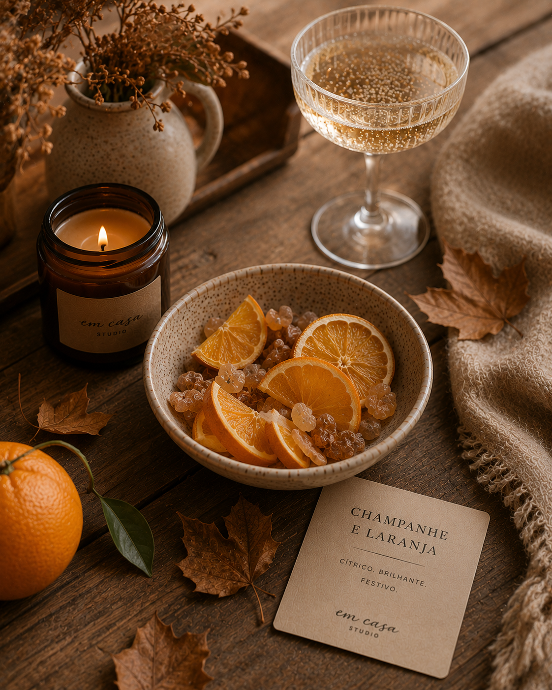 CHAMPAGNE & ORANGE SCENT