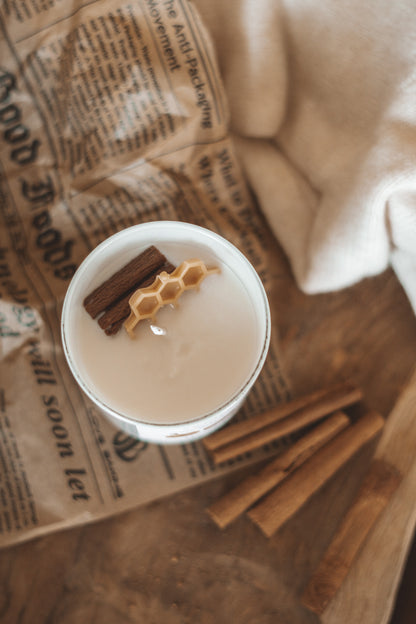 HONEY CINNAMON LATTE CANDLE