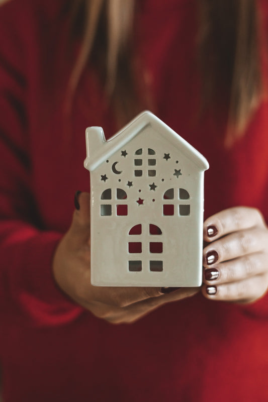 CHRISTMAS HOUSE WAX MELTER