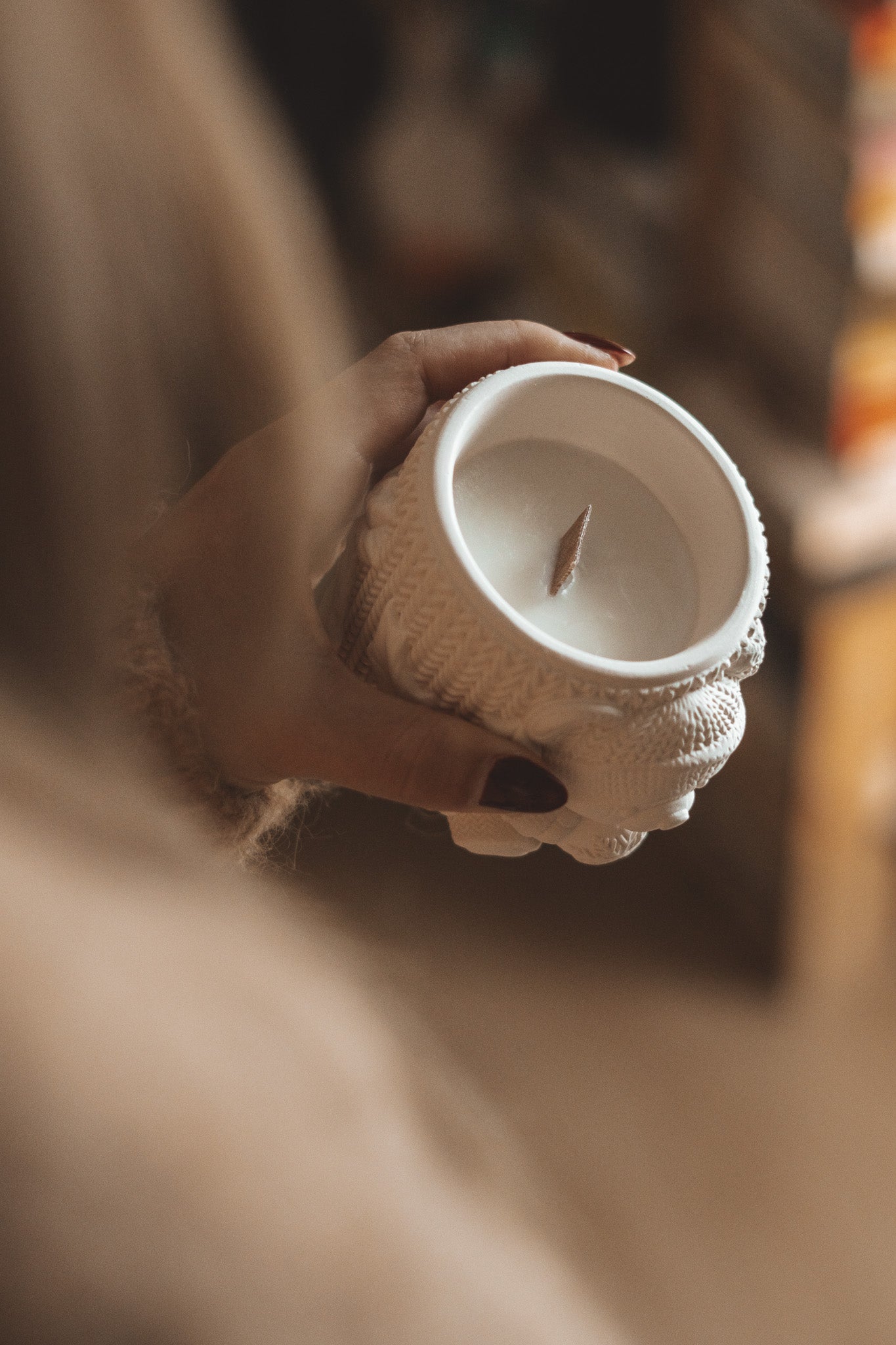 CHRISTMAS BEAR (CANDLE)