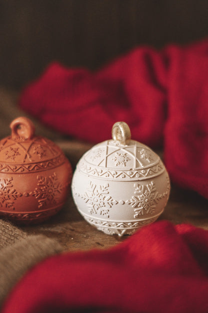 MINI CHRISTMAS BAUBLE (CANDLE)