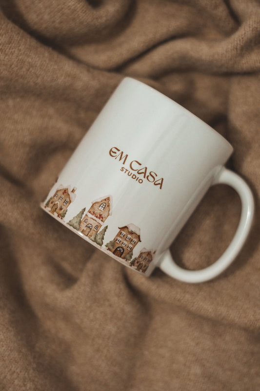 CHRISTMAS MUG GINGERBREAD HOUSE