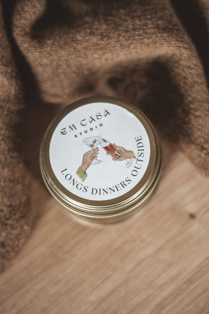 VELA EM LATA - LONG DINNERS OUTISE