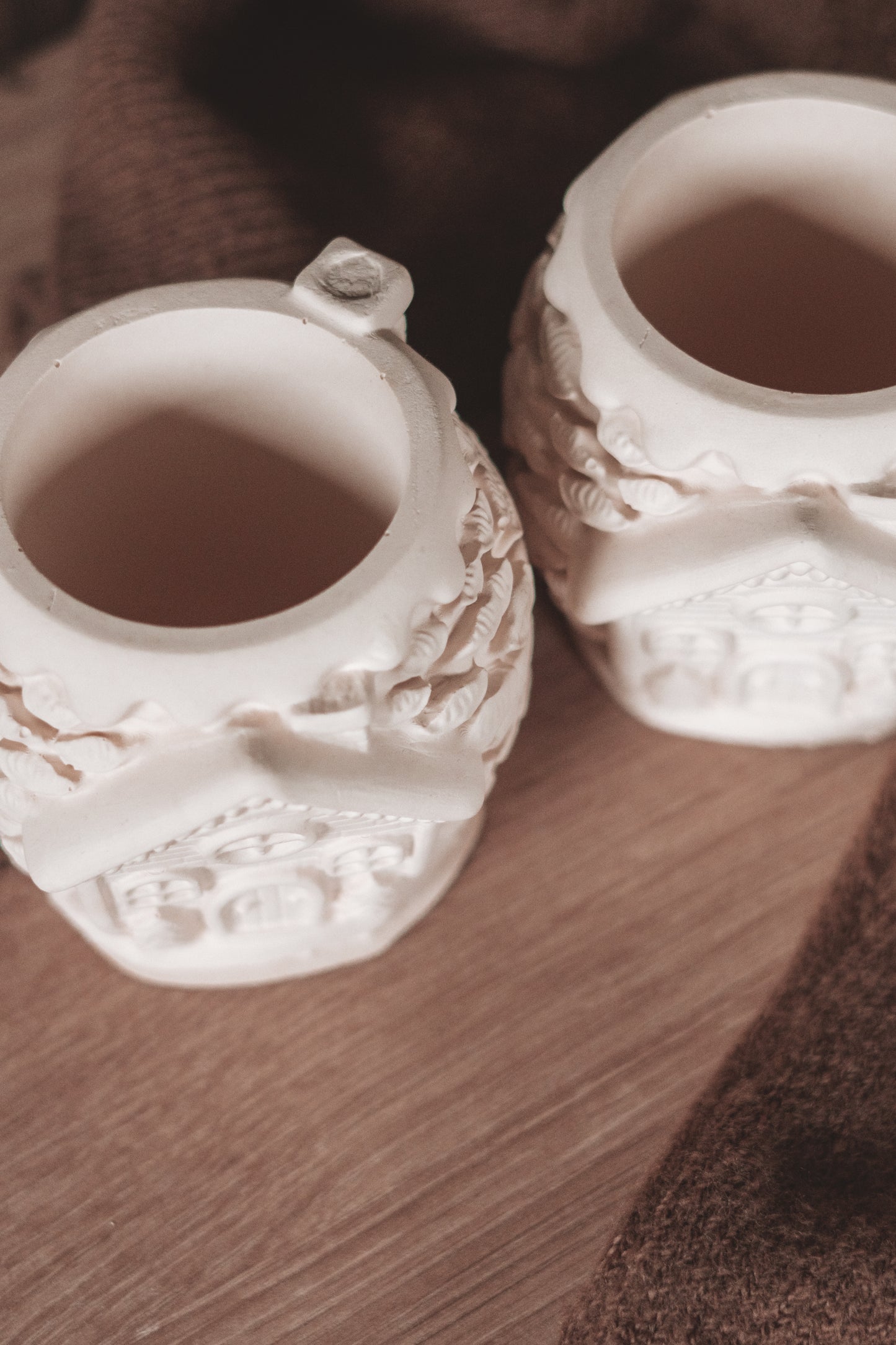 CABINE DE NATAL CERÂMICA EM BEGE