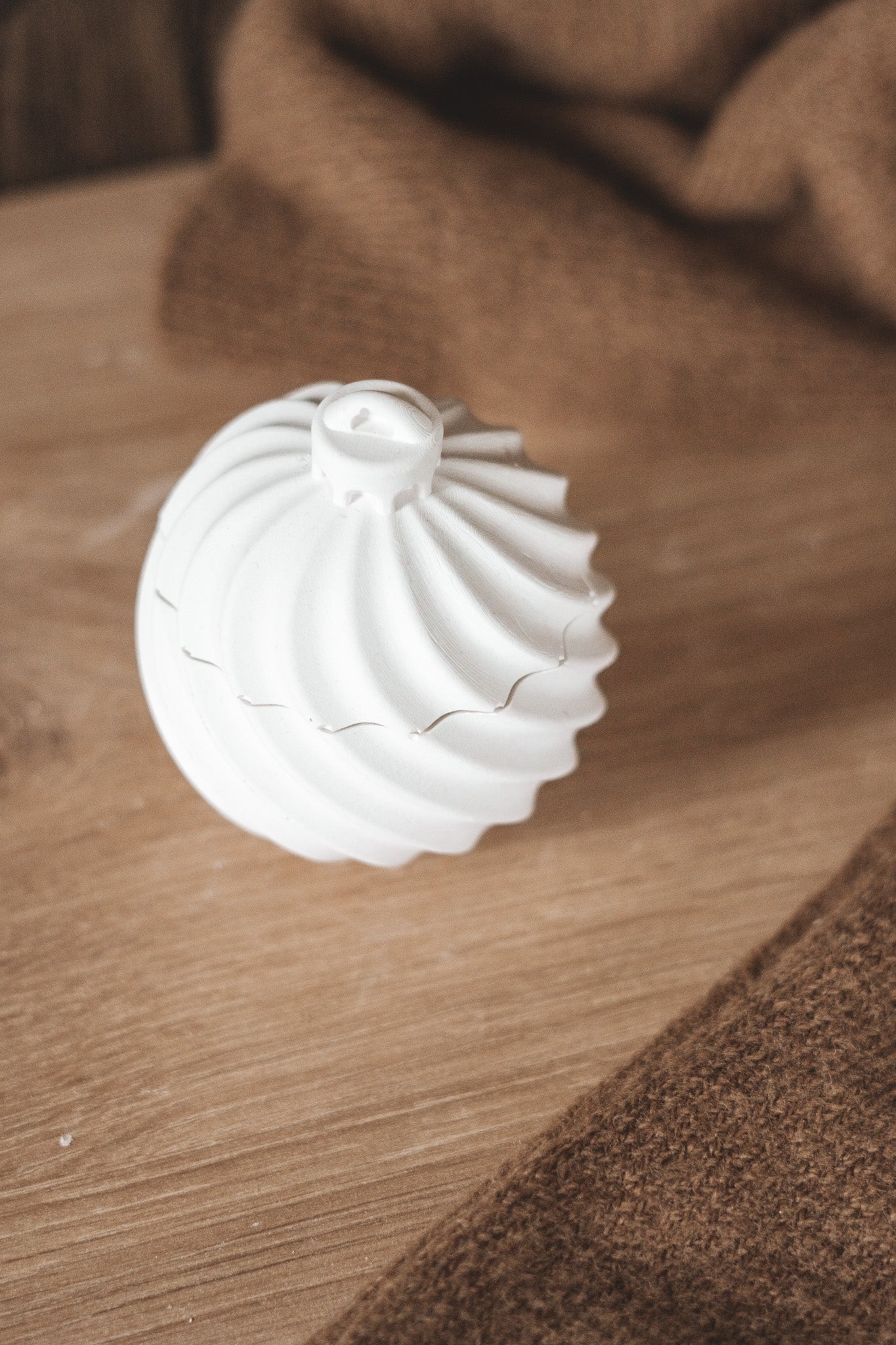 BOLA DE NATAL EM BRANCO