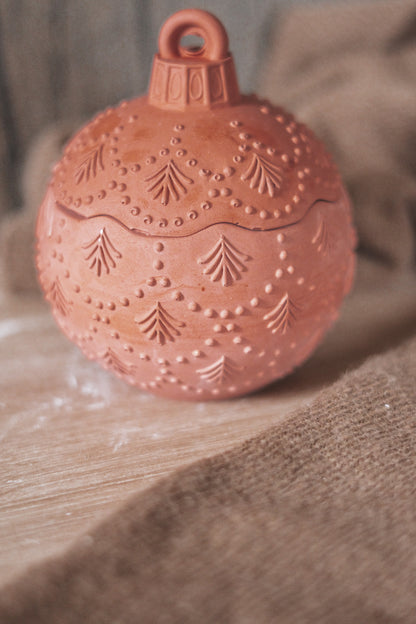 BOLA DE NATAL VERMELHA