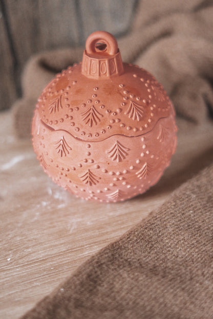 BOLA DE NATAL VERMELHA