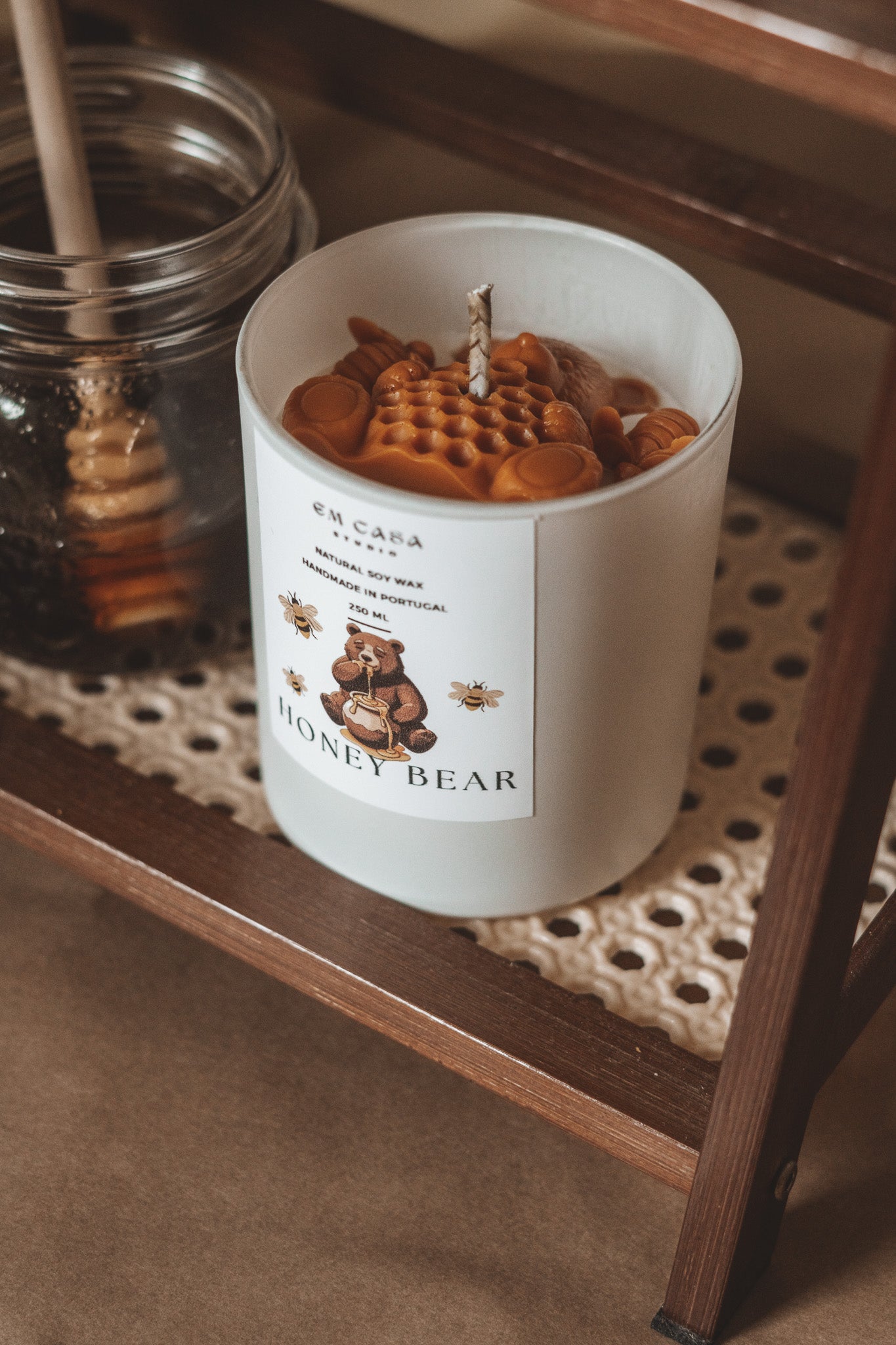 HONEY BEAR CANDLE