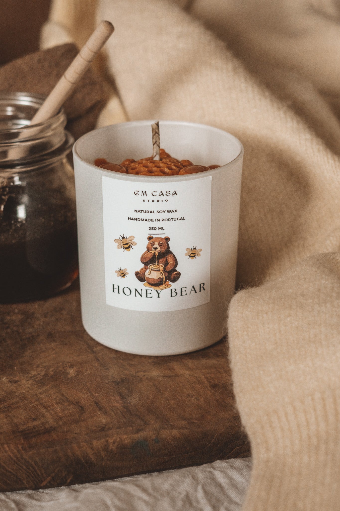 HONEY BEAR CANDLE
