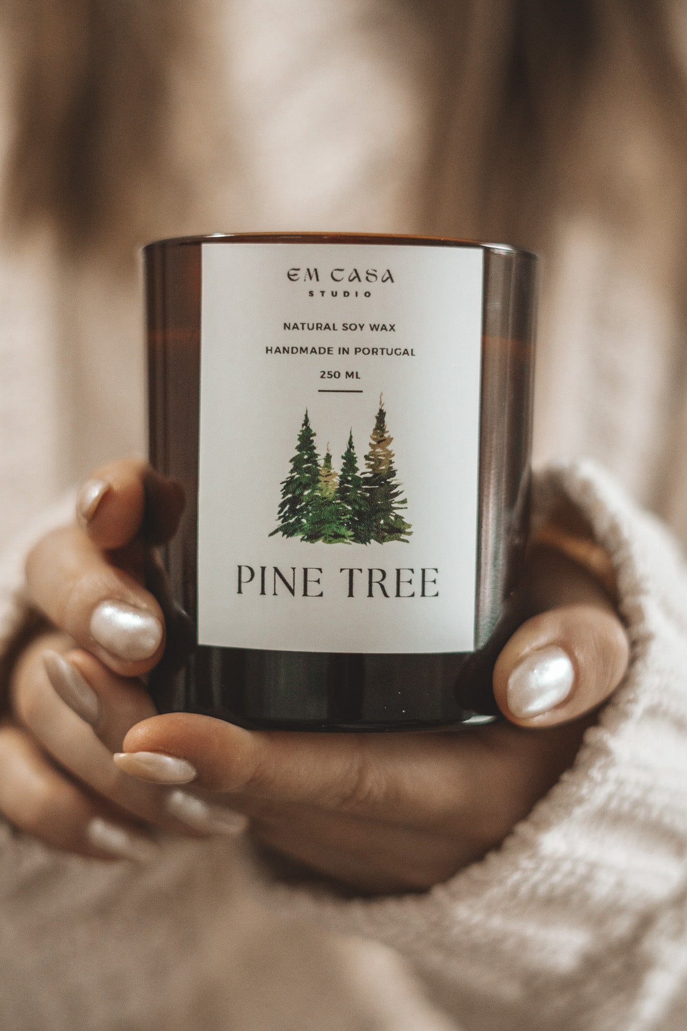 PINE TREE CANDLE