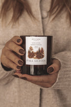 FALL LEAVES CANDLE