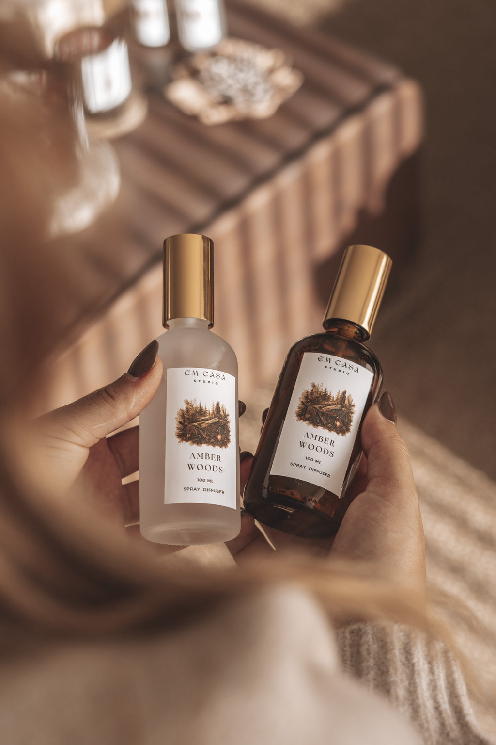 AMBER WOODS SPRAY DIFFUSER