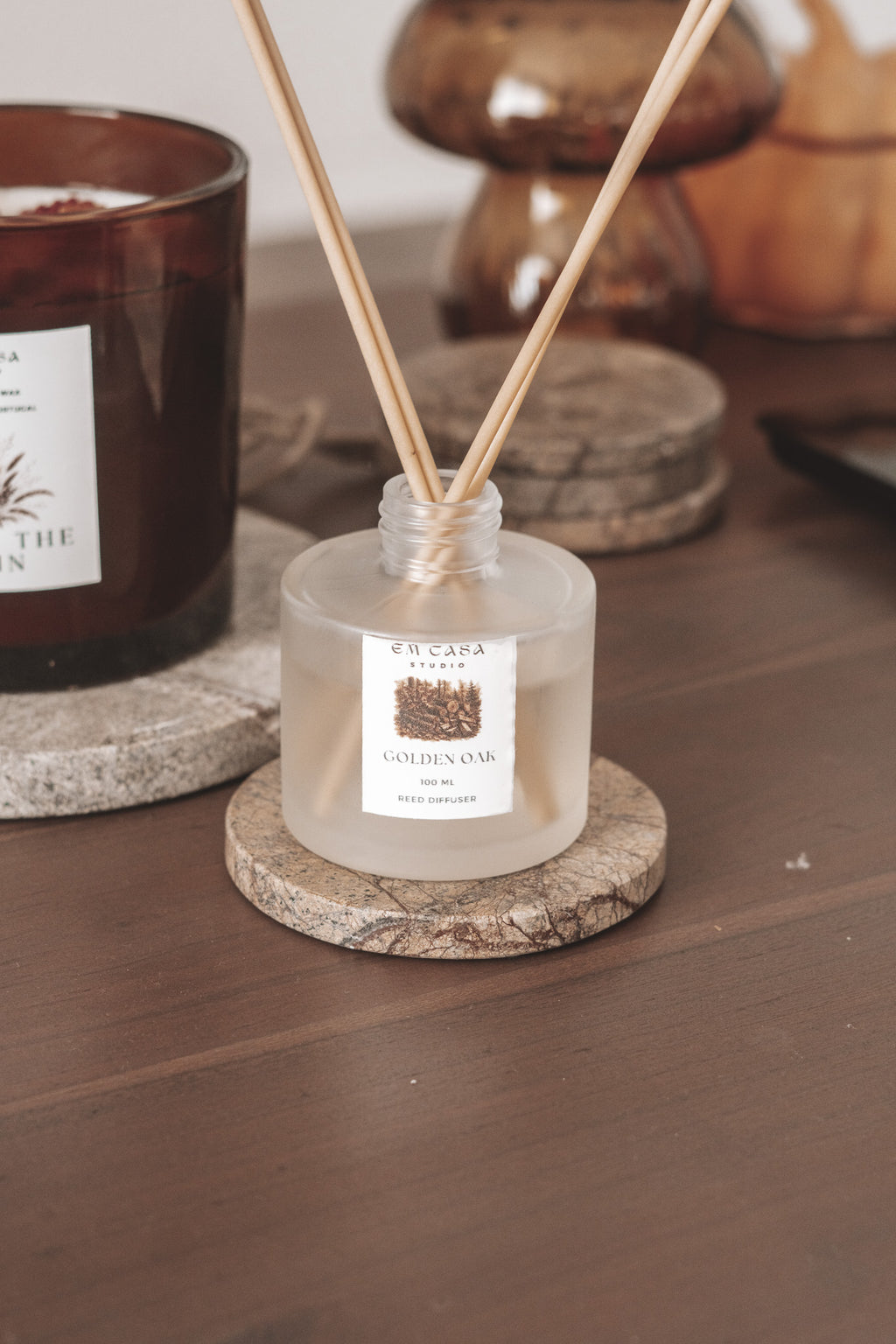 GOLDEN OAK REED DIFFUSER