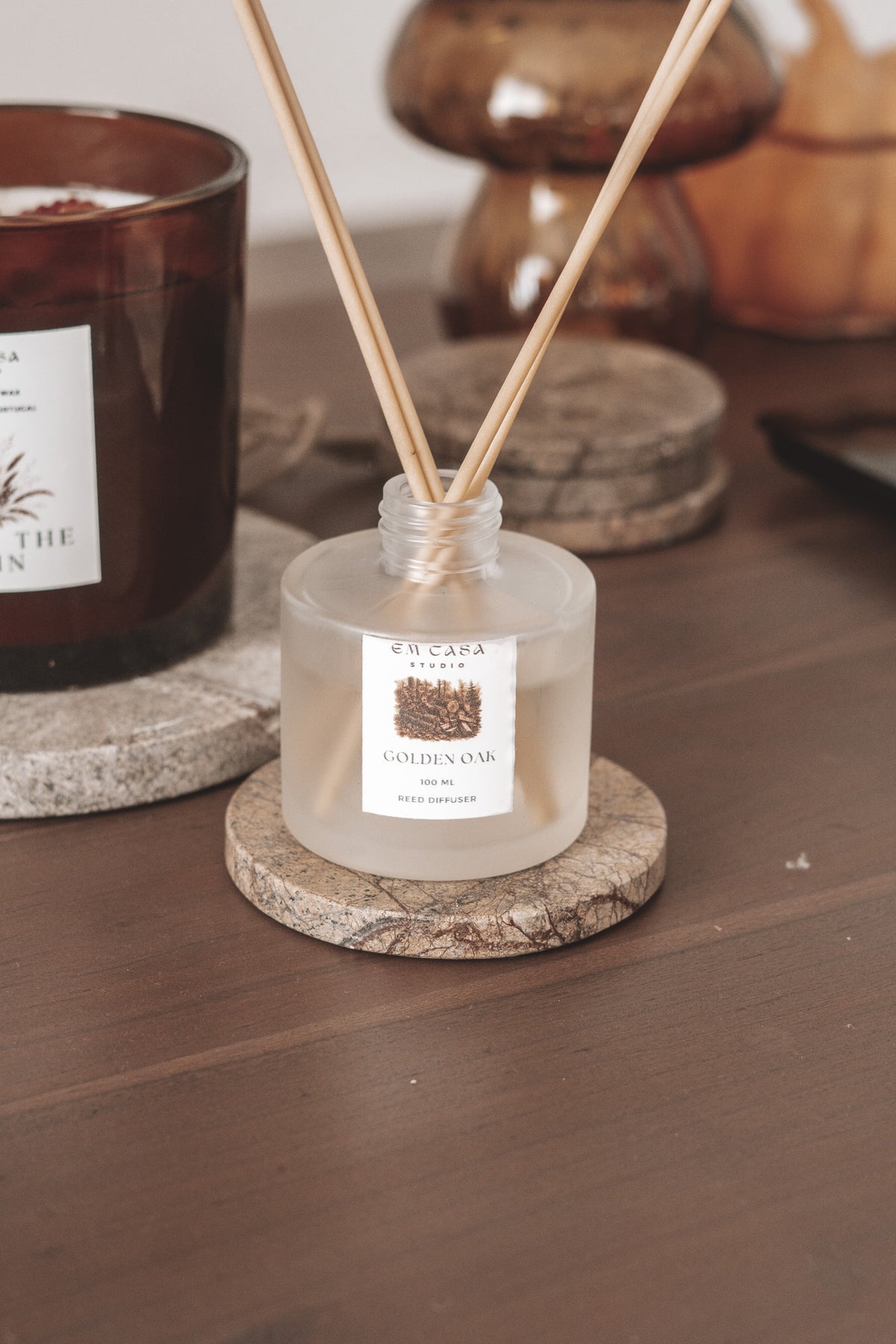 GOLDEN OAK REED DIFFUSER