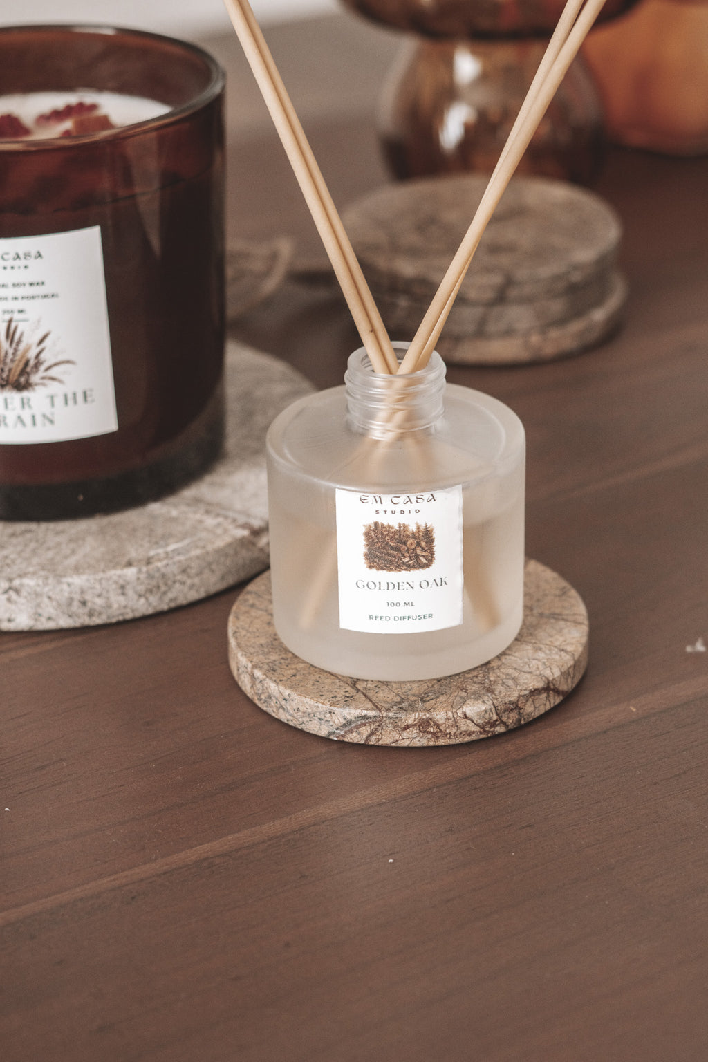 GOLDEN OAK REED DIFFUSER