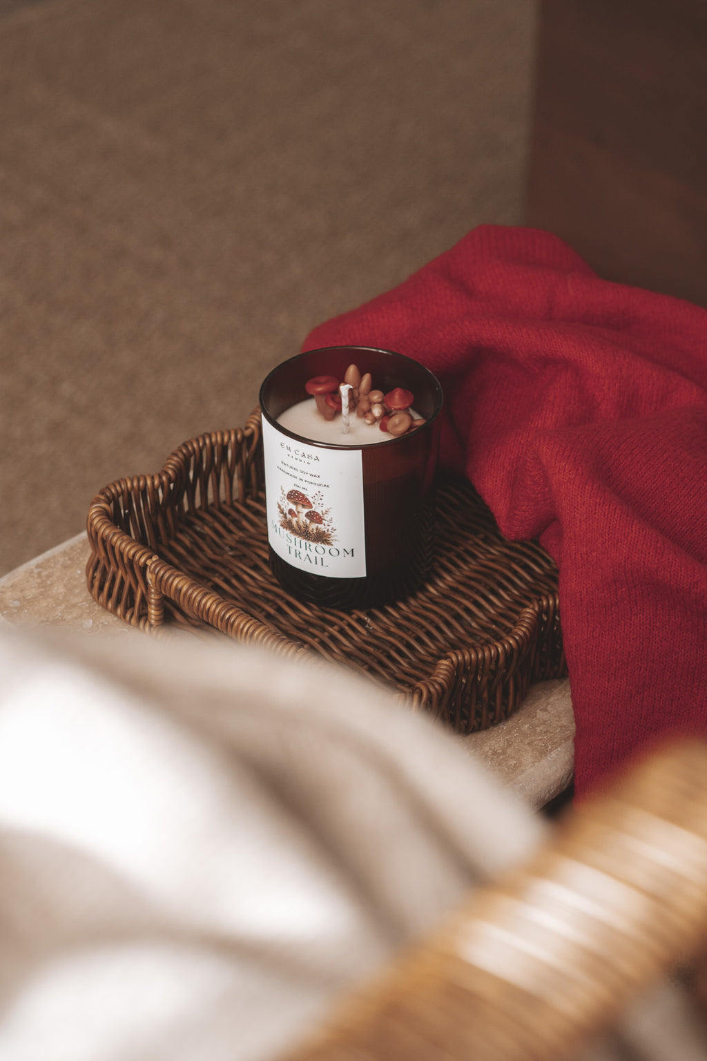 MUSHROOM TRAIL CANDLE