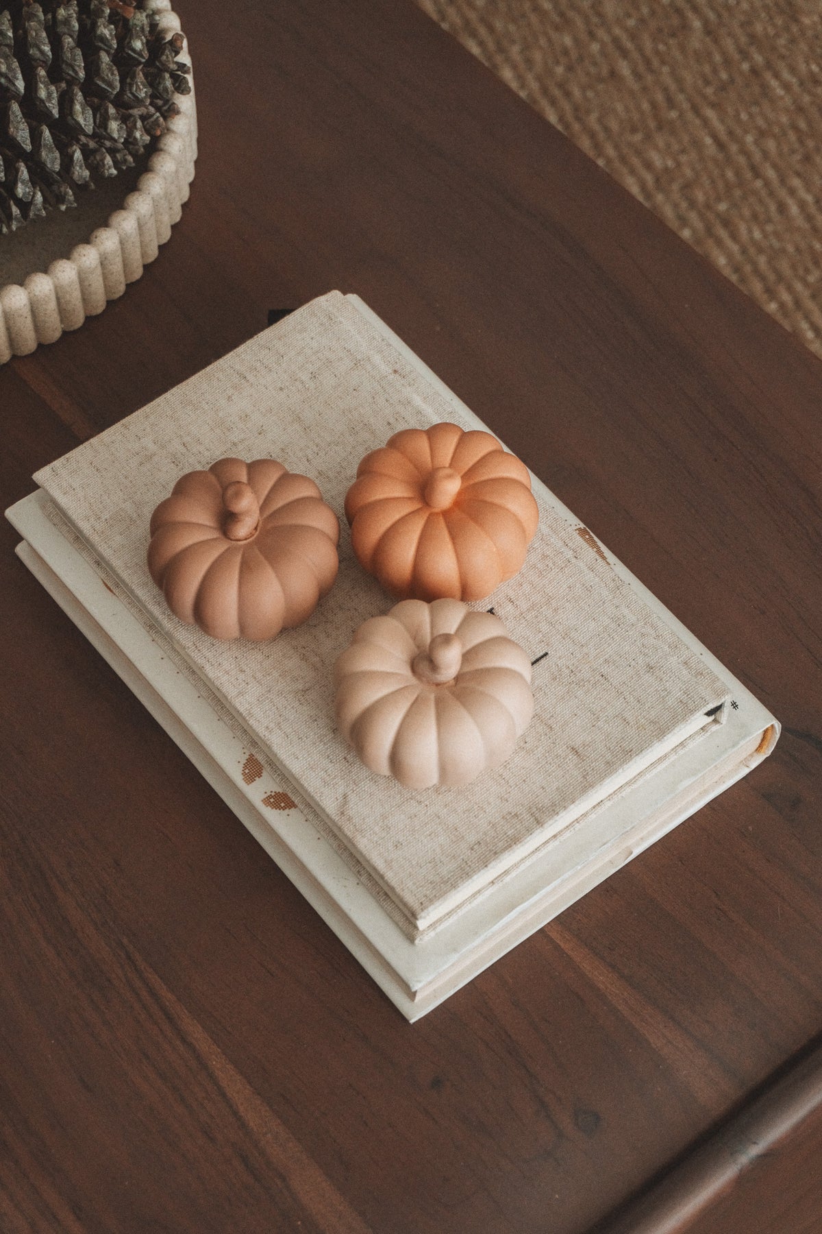 PUMPKIN TRIO (CERAMIC)
