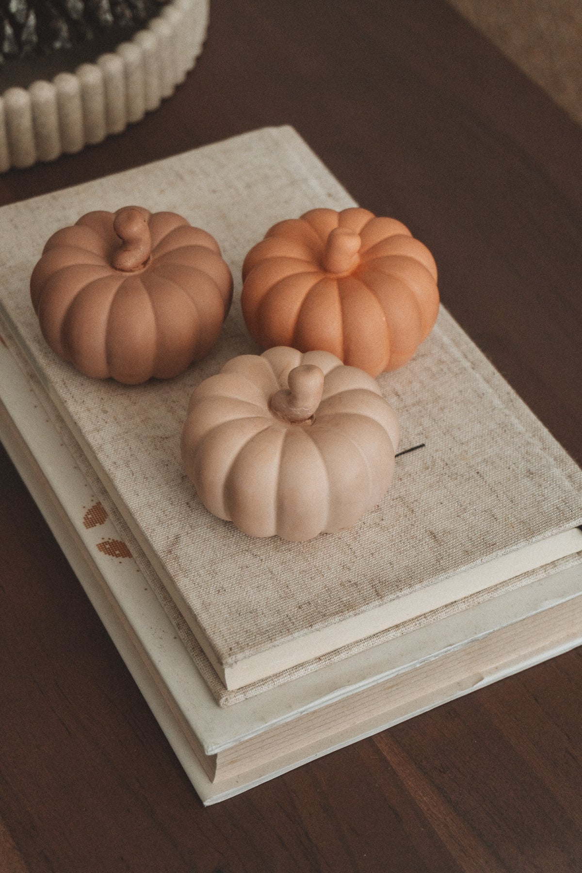 PUMPKIN TRIO (CERAMIC)