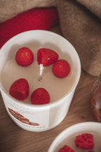 STRAWBERRY CAKE CANDLE