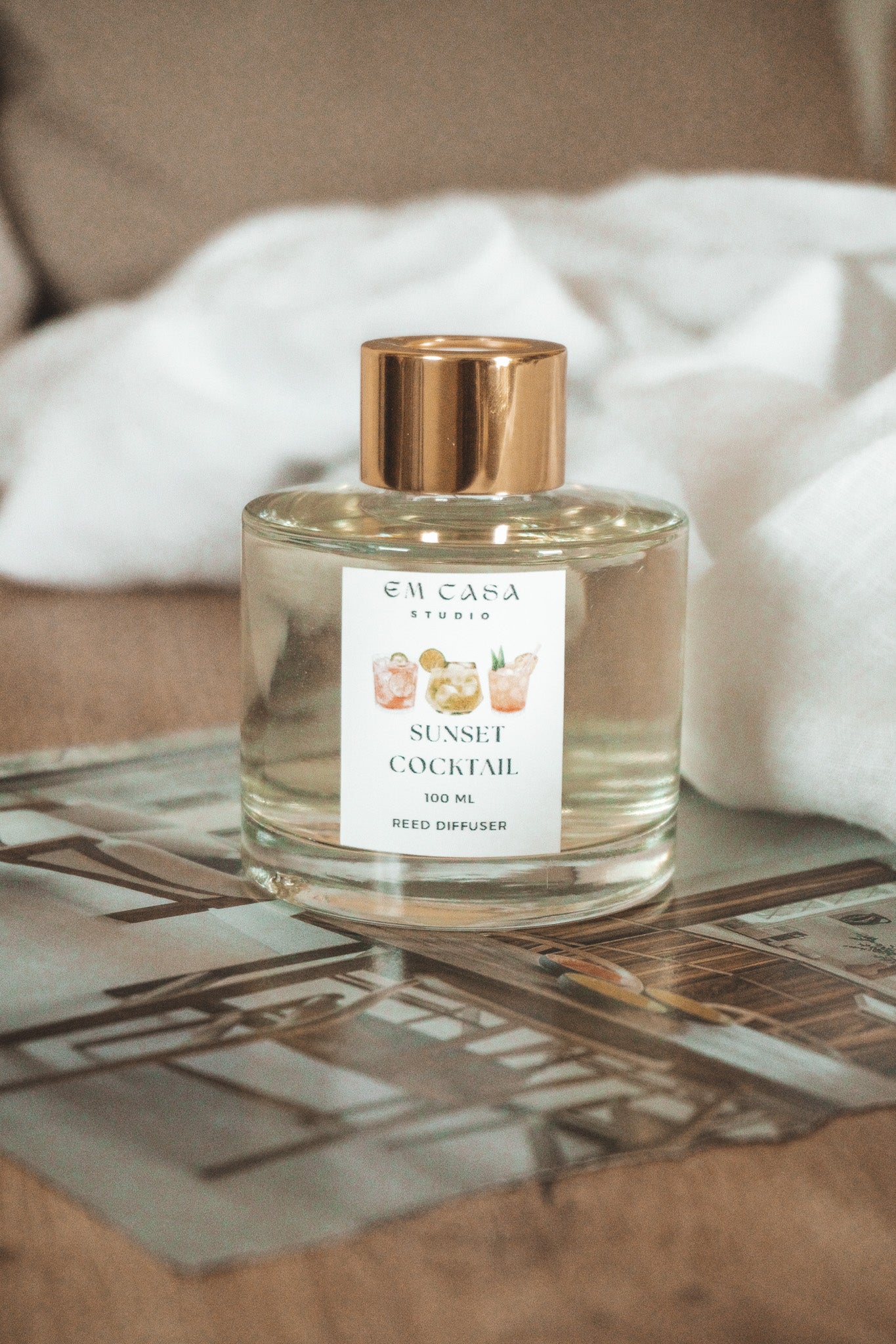 SUNSET COCKTAIL REED DIFFUSER