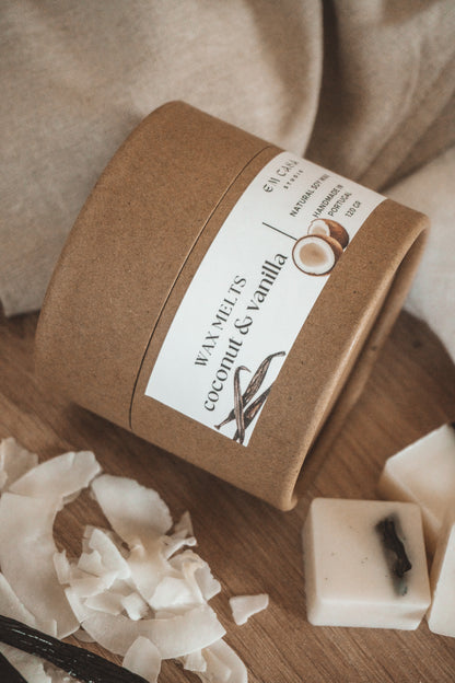COCONUT & VANILLA WAX MELT