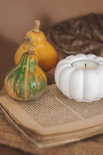 ABÓBORA BEGE PARA VELAS DE CHÁ