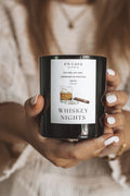 WHISKEY NIGHTS CANDLE JAR