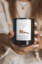 WHISKEY NIGHTS CANDLE JAR