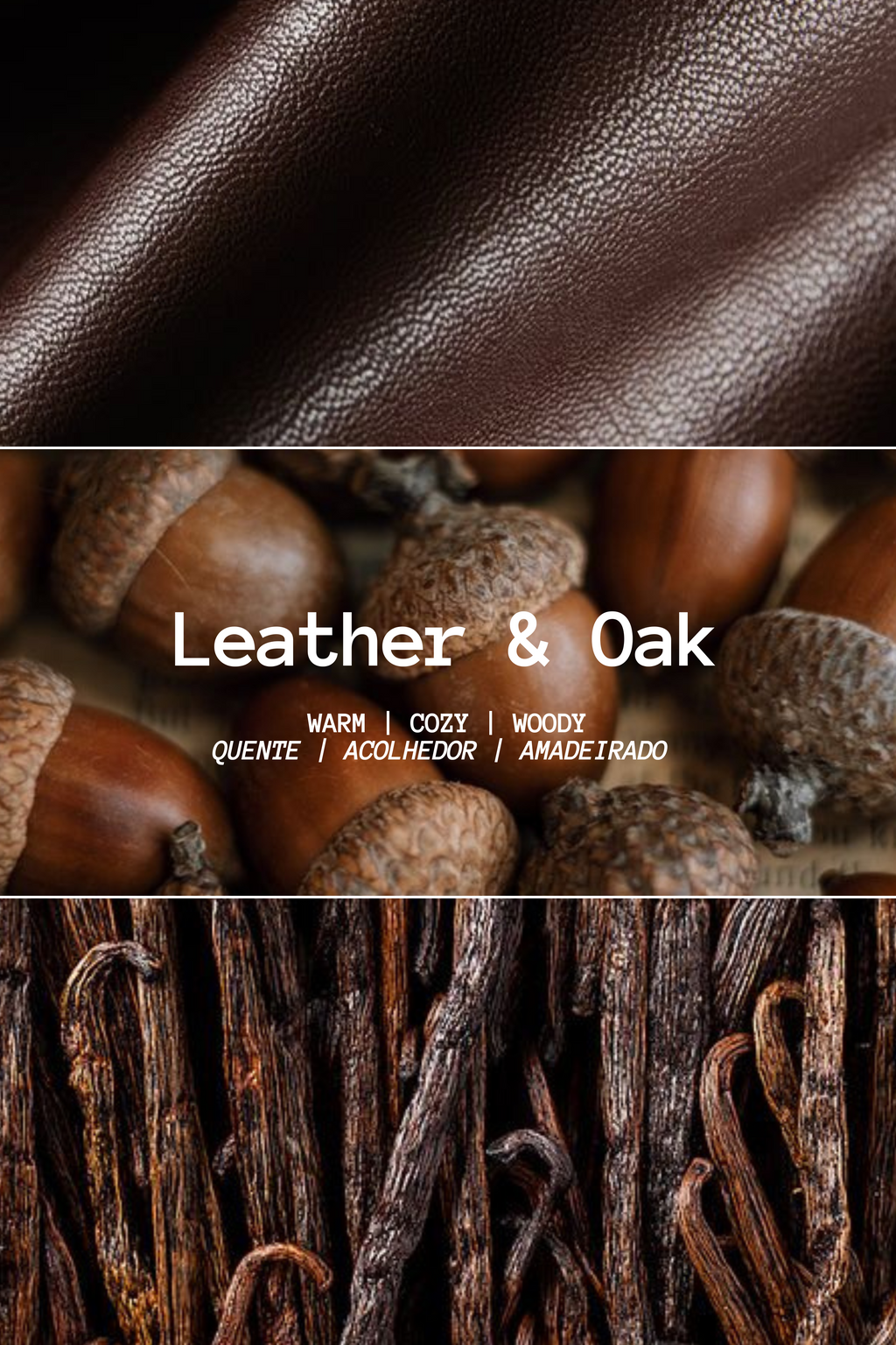 LEATHER & OAK REED DIFFUSER