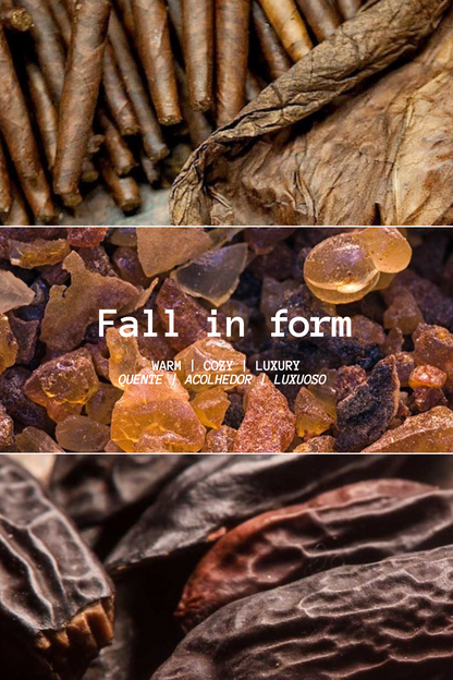 WAX MELT FALL IN FORM